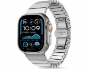 Tech-Protect Řemínek pro APPLE WATCH 6 / 7 / 8 / 9 / 10 / SE / ULTRA 1 / 2 (44 / 45 / 46 / 49 MM) LinkBand stříbrný