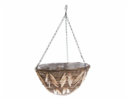 GARDEN CENTER  Proutěný závěsný květináč Garden Center, O35 cm