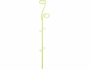 Podpěrná tyč pro orchidej Garden Center, 59x9,5 cm, zelená