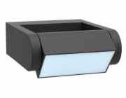 Domoletti Dveřní lampa, 7W, LED, IP65, černá, 18 cm