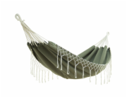 Houpací síť DOMOLETTI 10220T2, tmavě zelená, 220×160 cm