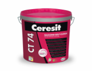 CERESIT Silikonová omítka CT 74, podklad, oblázková textura 1,5 mm, 25 kg