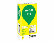 WEBER Cementovo-vápenná omítka T-2, 25 kg.
