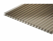 NENURODYTA_V Polykarbonátová deska, 1 x 105 x 200 cm, bronzová