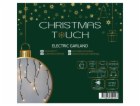 CHRISTMAS_TO girlanda Chr. Touch 240LED, 6,2 m, teplá bíl...