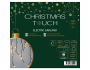 CHRISTMAS_TO girlanda Chr. Touch 240LED, 6,2 m, teplá bílá bez transformátoru.