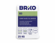 BRIKO Lepidlo na dlaždice B3 Plus, 25 kg