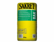 SAKRET Plochá lepicí a výztužná izolační směs BAK, 25 kg