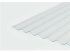 SALUX PVC DESKA SINUS 0,7X900X2000MM PRŮHLEDNÁ