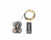 DOMOLETTI Světelný řetěz Luma KLED-061B, 5 m, teplá bílá