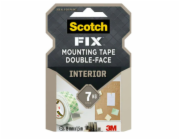 Scotch Fix Inter. Doppels. Klebeband 19mmx1,5m weiß