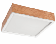 Lamkur Stropní svítidlo Oak Square 49038 4x15W E27 dub/bílá