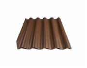 ETERNIT Vlnitý plech BANGA 5B, 875 x 920 mm, hnědý