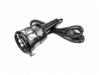 Přenosné svítidlo žár.60W E27 plast, 5m, + sklo  P4203