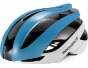 ROCKBROS Nastavitelná cyklistická přilba M 55-58 cm Modro-Bílá