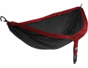 Eno DoubleNest cestovní houpací síť pro 2 osoby Black/Maroon (DH042)
