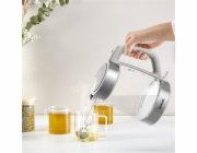 Rychlovarná konvice Tefal KI605B30, 1,7 l, bílá/stříbrná