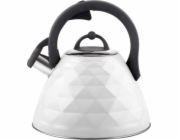 Berretti BERRETTI - Rychlovarná konvice Rosa - 3 l - bílá - indukce - plyn - BR-7610