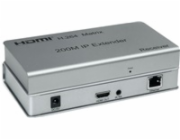 PremiumCord HDMI matrix extender na 200m, over IP, pro počítačovou síť
