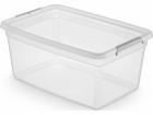 Lumarko Kontejner s policemi a klipy 58x39x25cm 40l (2772...