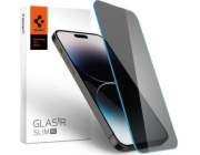 Spigen ochranné sklo GLAS.tR Slim HD Anti Glare/Privacy pro iPhone 14 Pro Max