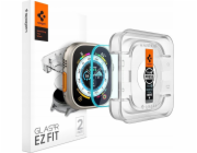 Spigen ochranné sklo Glas.tR EZ Fit pro Apple Watch Ultra 2 ks - Clear