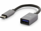 LMP adaptér USB-C do USB-A - Space Gray Aluminium