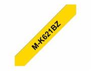 Pásky Brother MK621 9mm žlutá/černá (MK621BZ)
