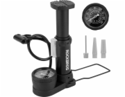 Rockbros 42610002001 Podlahová pumpa na kolo s manometrem černá