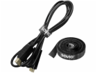 Savio Organizér kabelů, páska, suchý zip, šířka 14 mm, 10...