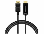 Savio Kabel DisplayPort-HDMI CL-189 4K 60Hz, 1,5 m