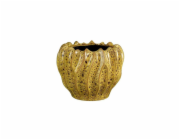 Květináč Mica 1173928, keramický, O 27,5 cm, žlutý