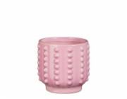 Květináč Mica 1135788, keramický, O 17,5 cm, růžový