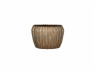 Květináč Mica 1133955, keramický, O 28 cm, hnědý