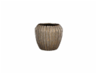 Květináč Mica 1133953, keramický, O 24 cm, hnědý