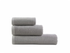 Osuška Domoletti VISBY, světle šedá, 50 x 90 cm