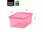 Úložný box Barva 14l růžová