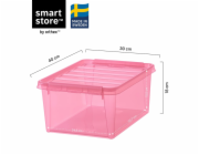 Úložný box Barva 14l růžová