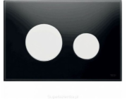 Tece Splachovací tlačítko Loop černé (9.240.654)