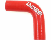 TurboWorks Koleno 90 stupňů TurboWorks červené 70 mm XL