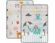 Milly Mally Pěnová podložka Kinder Digits and Elephant