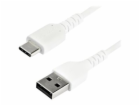 StarTech Kabel USB-A na USB-C 2m bílý (RUSB2AC2MW)