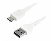 StarTech Kabel USB-A na USB-C 2m bílý (RUSB2AC2MW)