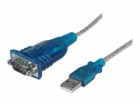 StarTech Kabel USB-A na DB-9 0,4 m, čirý (ICUSB232V2)