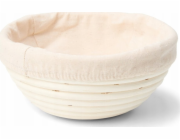 Patisse Kulatý proutěný košík s plátnem 25 cm - Patisse