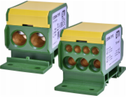 Etipo Rozvodný blok 192A (2x4-70mm2/3x2,5-25mm2+4x2,5-16mm2) EDBM-7/PE ETI Polam 001102424 žlutozelený