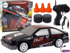 LeanToys Sportovní auto na dálkové ovládání R/C 1:24 Čern...