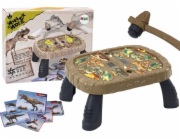 LeanToys Stolní hra Whac-a-mole s dinosaury