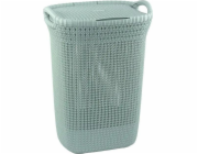 Curver Koš na prádlo Curver Knit 57 l/šedo-modrý