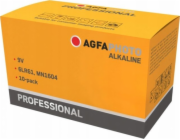 Agfa Baterie Photo alkalická profesionální 9V E-blok, 10 ks.